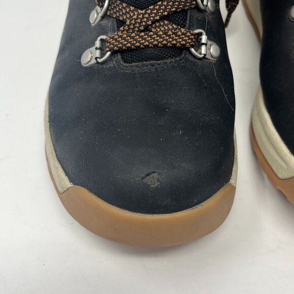 Forsake Halden Mid Men's Waterproof Hiking Sneaker Boot 8 Black Tan - Picture 4 of 14